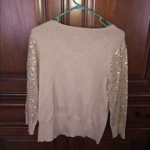 White House Black market sequin cardigan